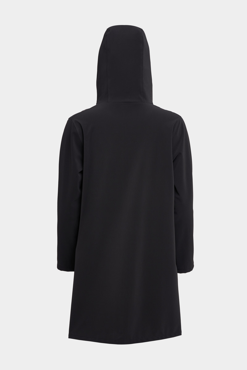 Mosebacke Lightweight Matte Raincoat Black 6