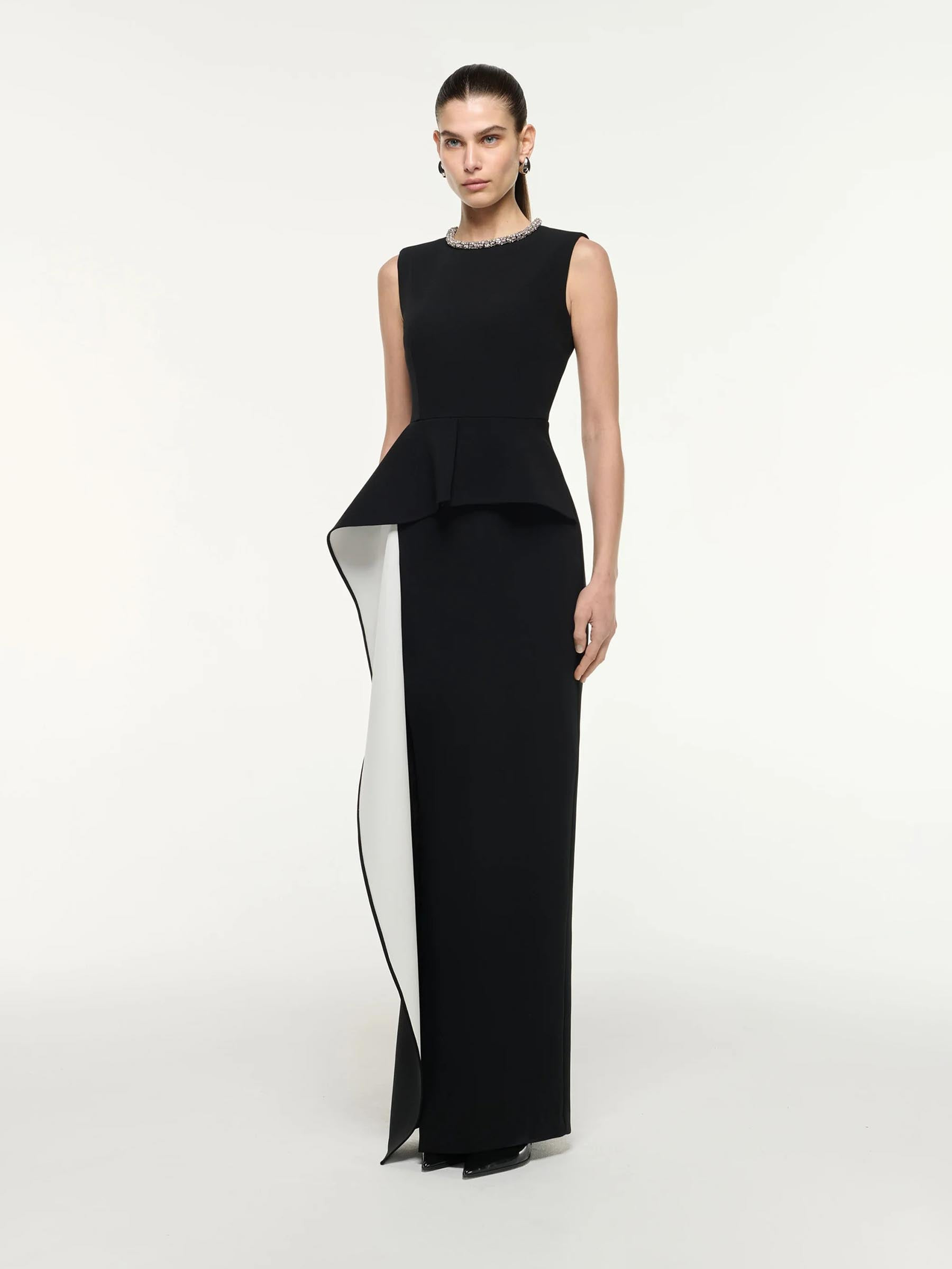 DRAPED MAXI DRESS - 2
