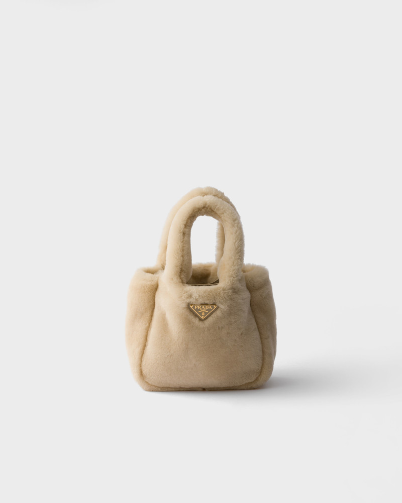 Shearling mini handbag 1