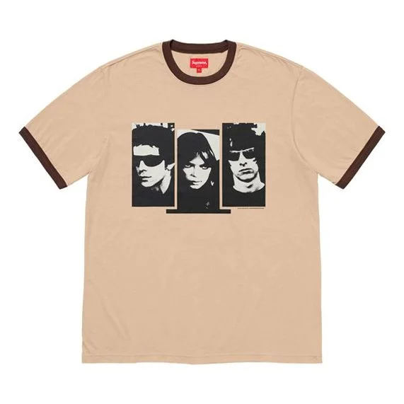 Supreme FW19 Week 4 x The Velvet Underground Ringer Tee SUP-FW19-466 - 1