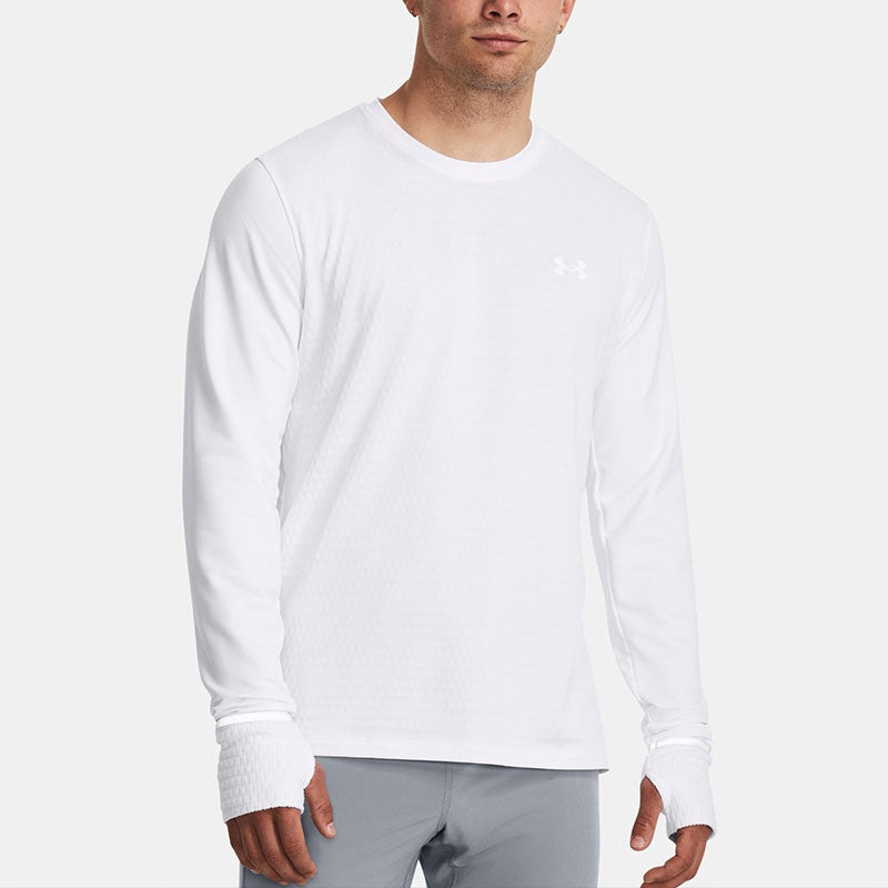 Under Armour Qualifier Long Sleeve T-shirt 'White' 1379304-100 - 3