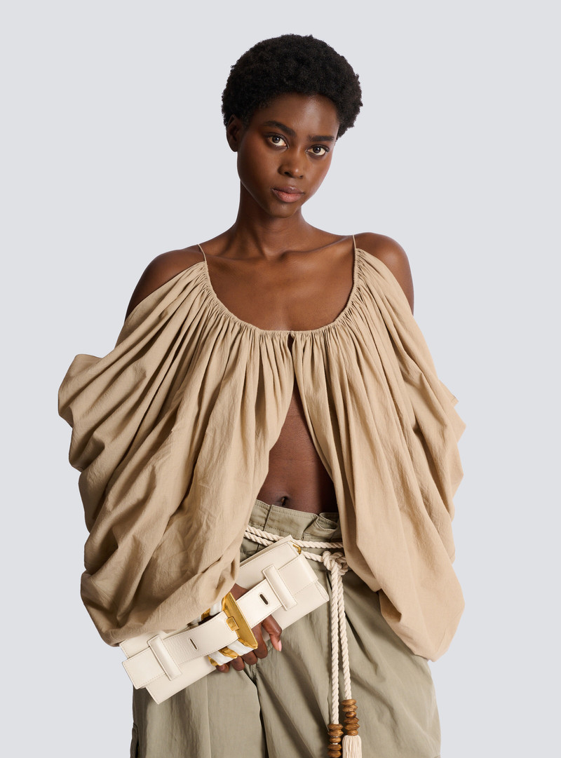Anthem lambskin and enamel clutch 8