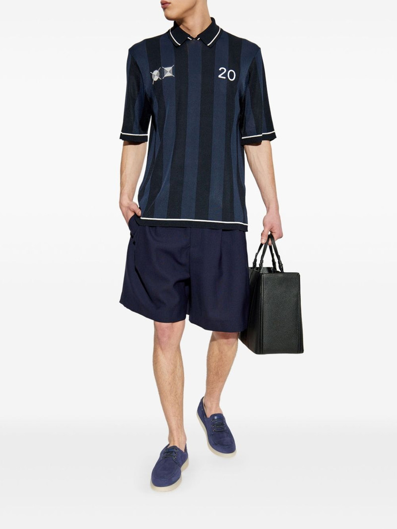 JACQUEMUS pleated belted shorts outlook