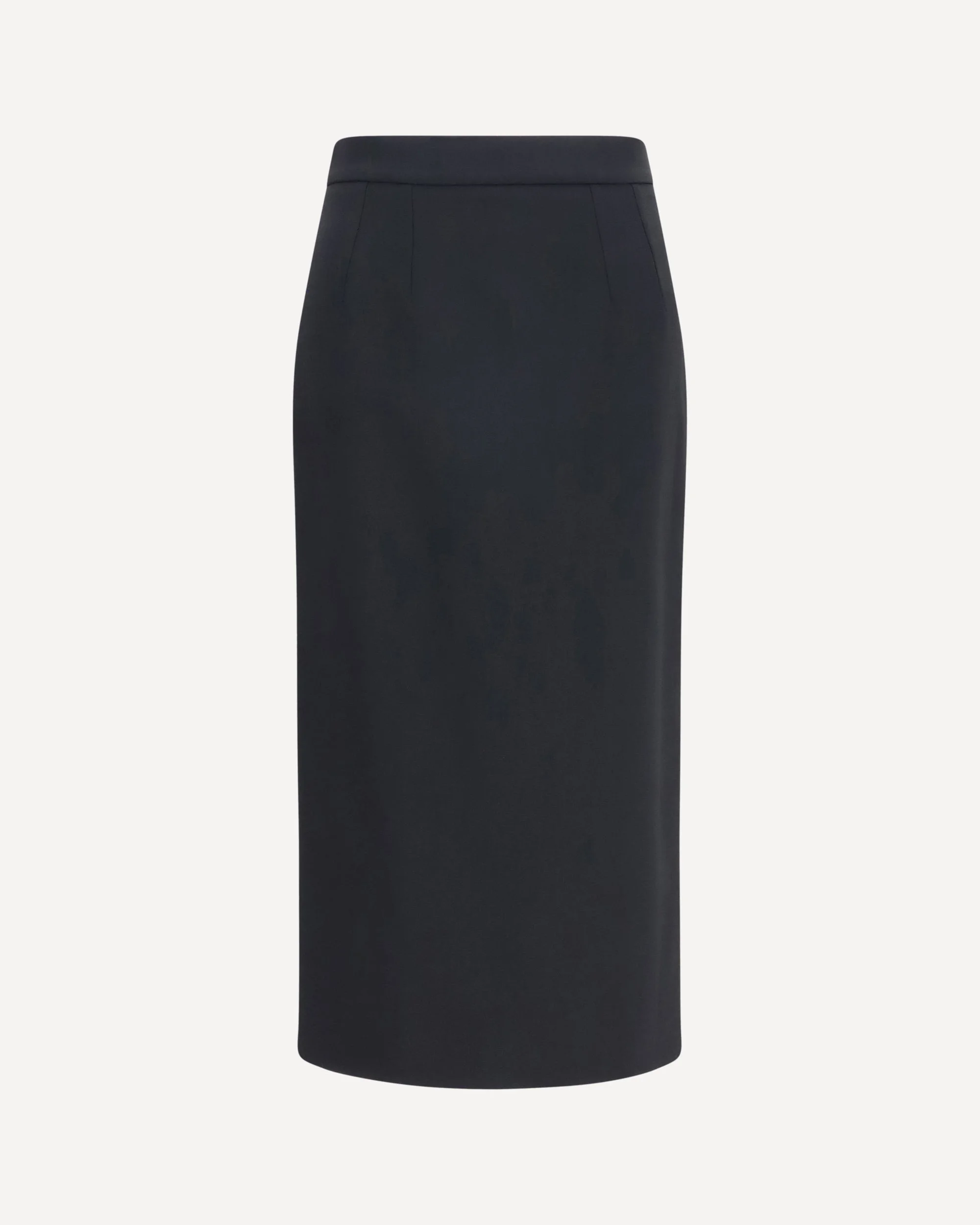 Stretch wool pencil Skirt - 1