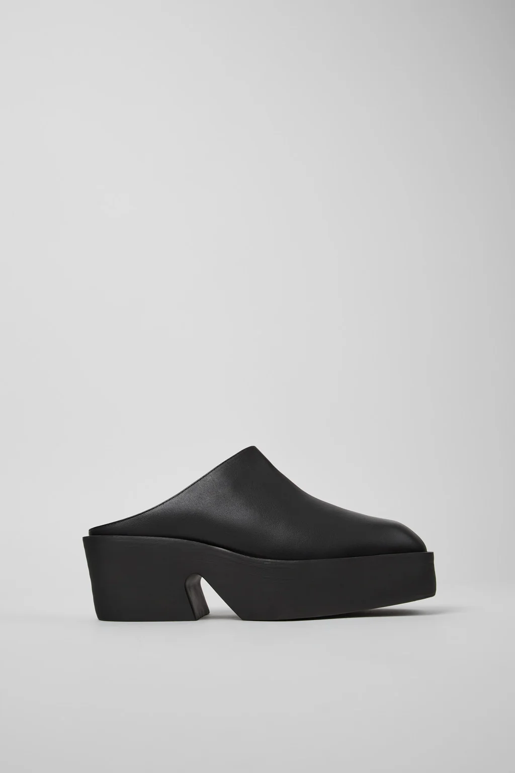 Billie Black Leather Sandals for Women. - 1