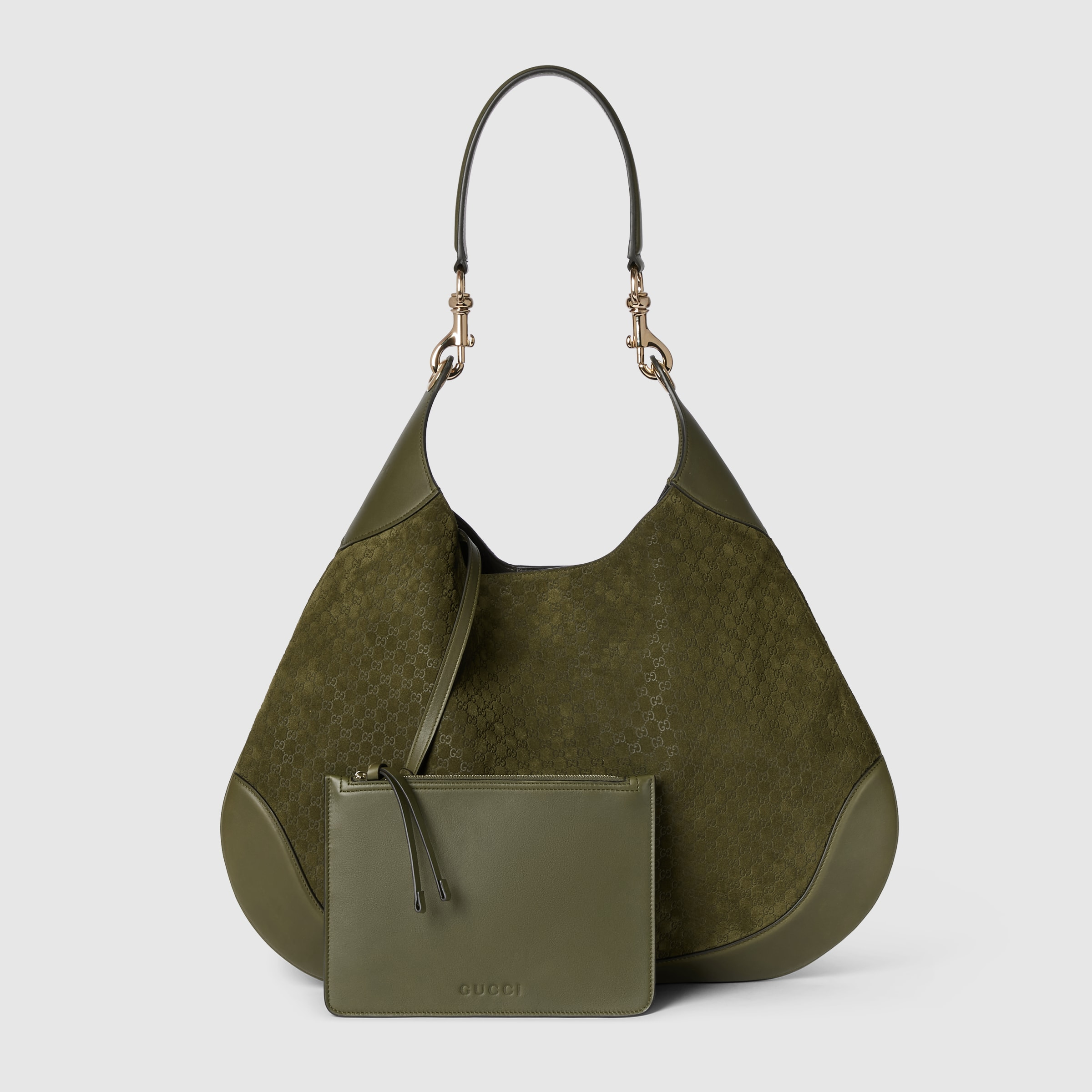 Gucci B medium shoulder bag - 5