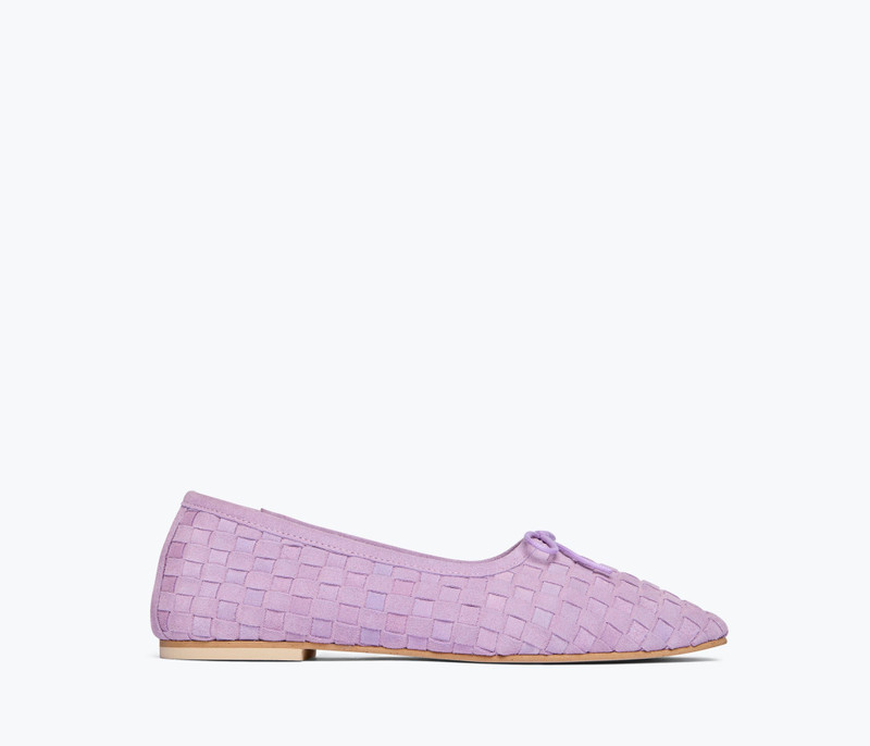 JADA SQUARE TOE BALLET FLAT 1