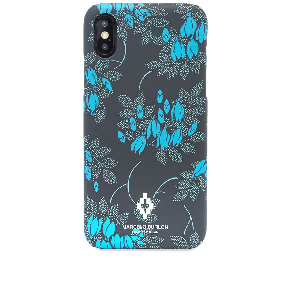 Marcelo Burlon Allover Flower iPhone X Case - 1