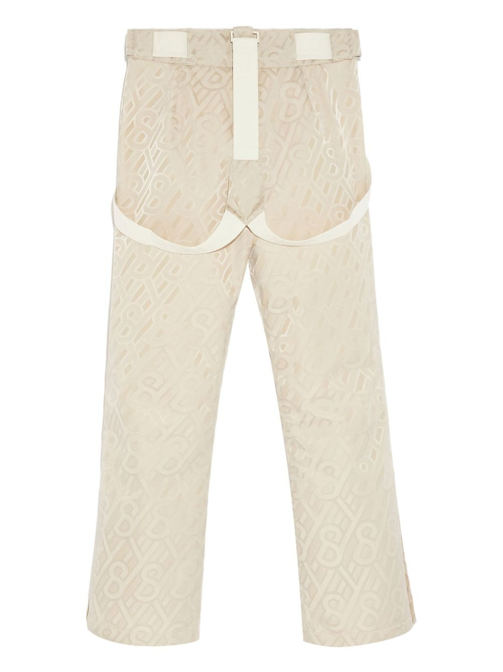 monogram-pattern snow trousers - 4