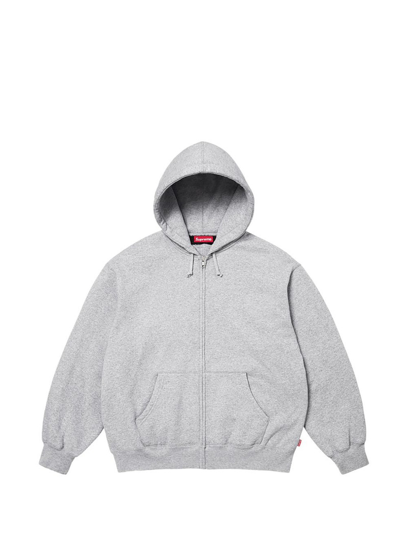 cut-out zip-up hoodie 1