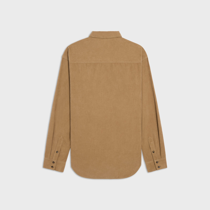 CELINE relaxed shirt IN CORDUROY outlook