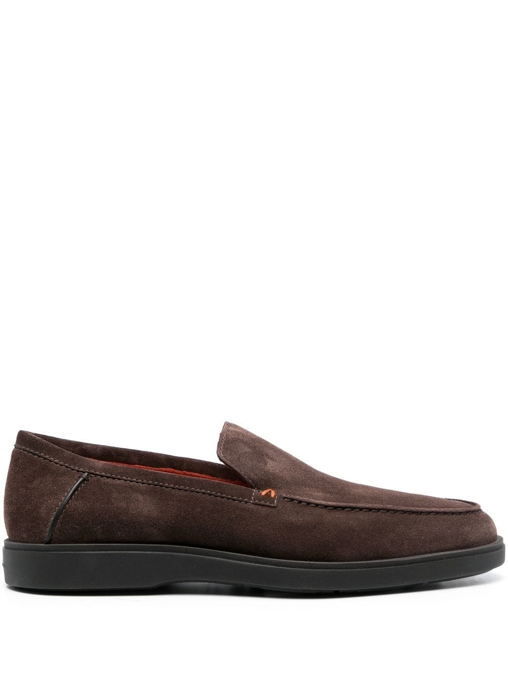 Drain suede loafers - 1