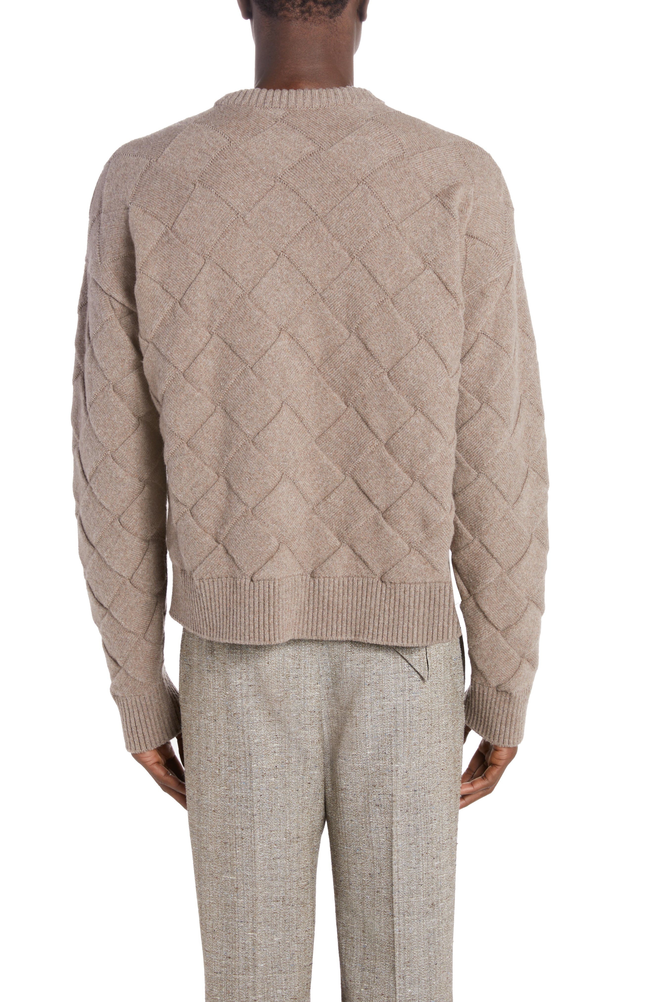 Intreccio 3D Knit Wool Blend Sweater - 2