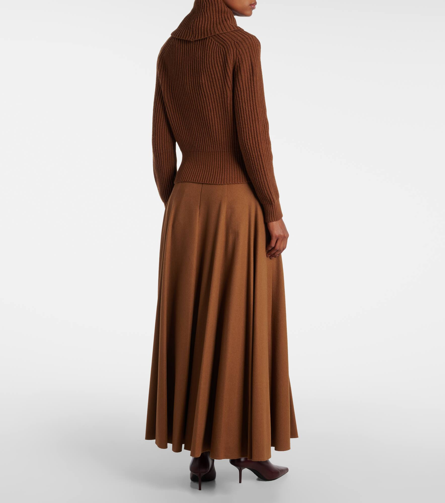 Wool and cashmere sweater - 3