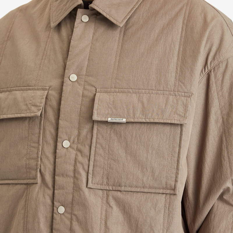 REPRESENT Represent Quilted Overshirt outlook