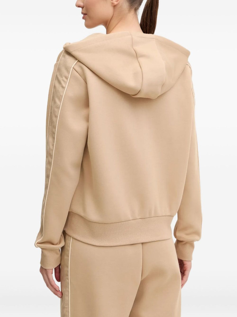 zip-up panelled hoodie 3