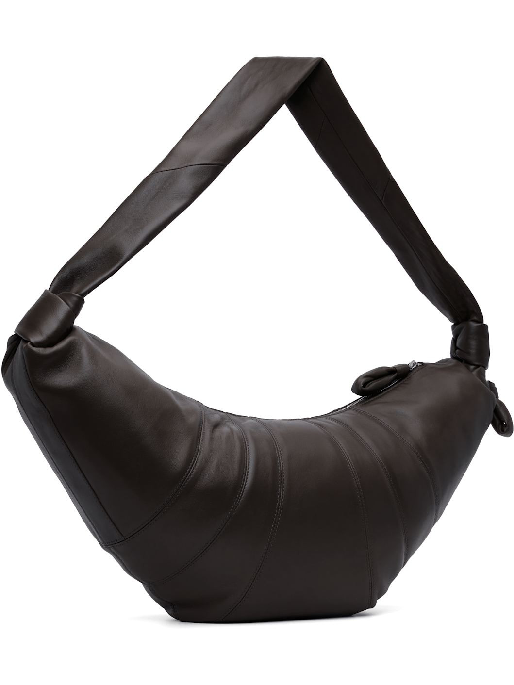 Brown Large Croissant Bag - 3