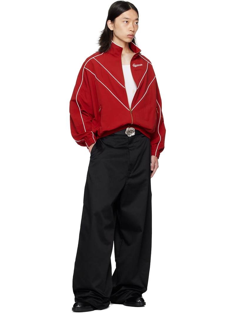 WILLY CHAVARRIA Black Chino Trousers outlook