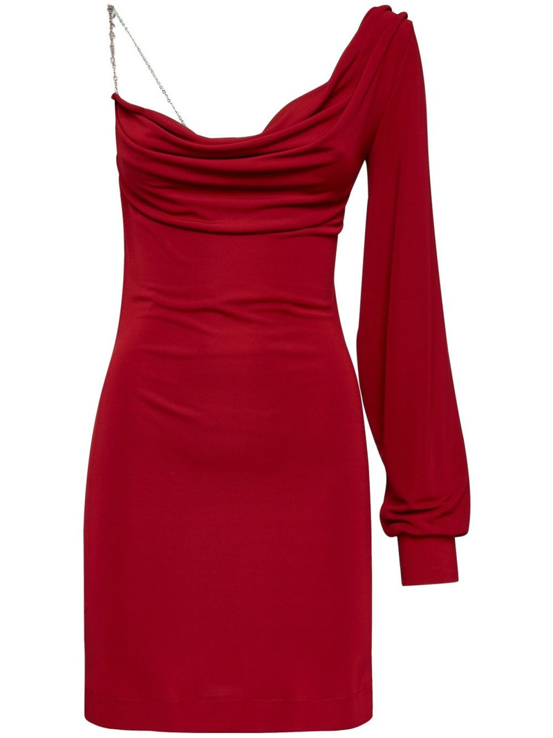 one-sleeve mini dress 1