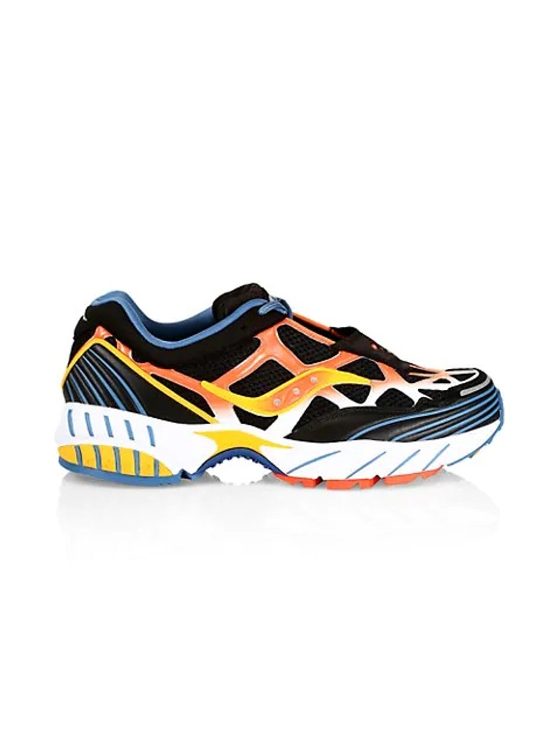 Grid Web Sneakers 1