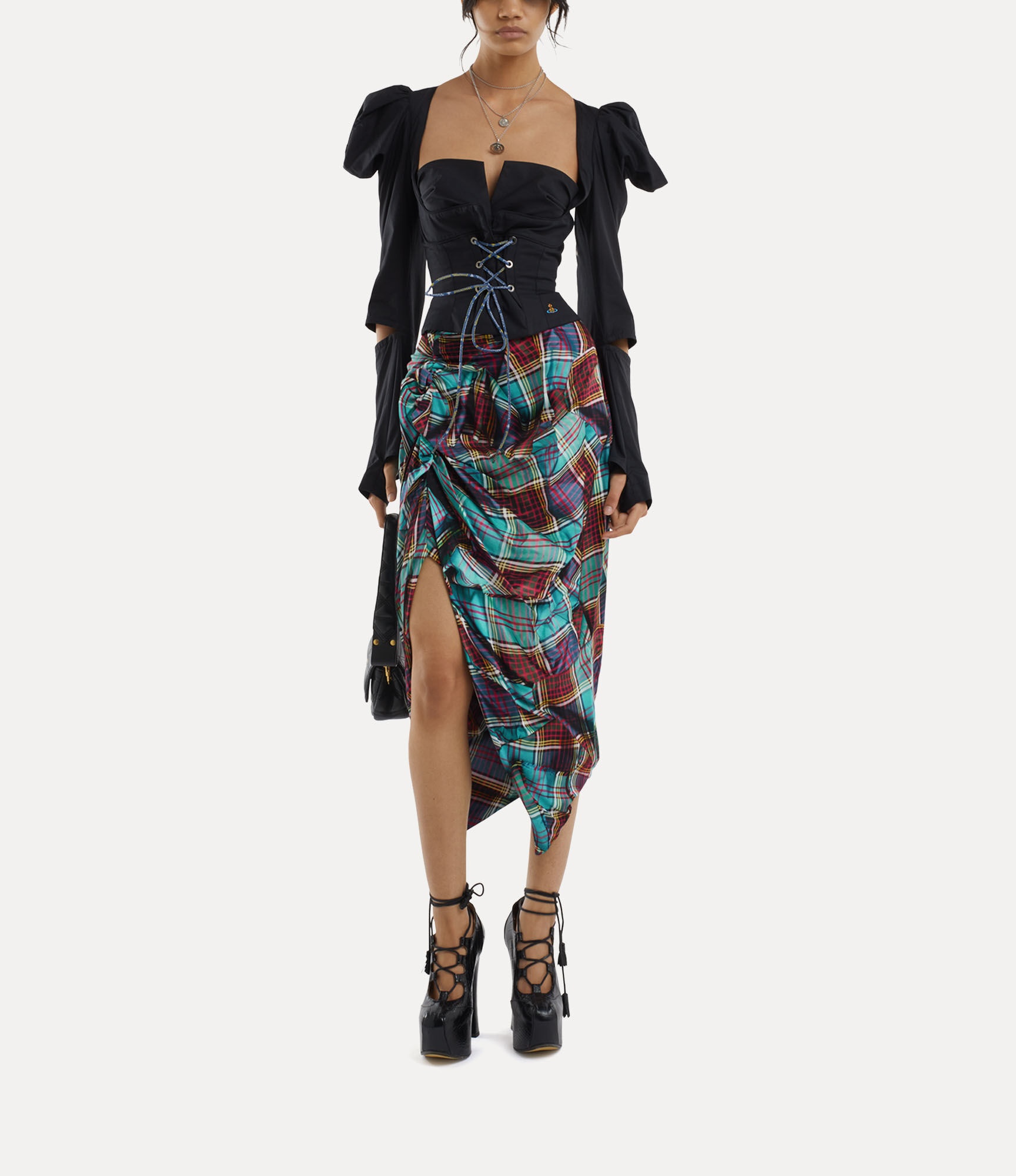 SIDE PANTHER SKIRT - 3