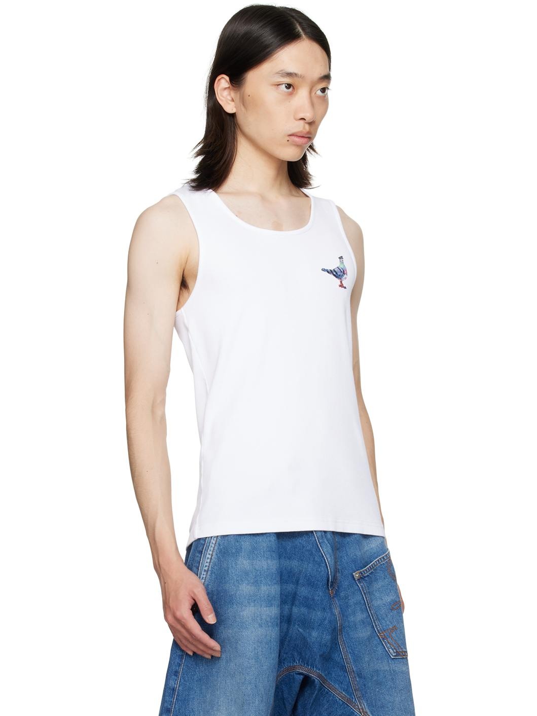 White Pigeon Tank Top - 4