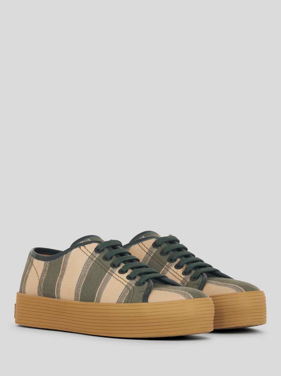 JACQUARD STRIPED SNEAKERS - 3