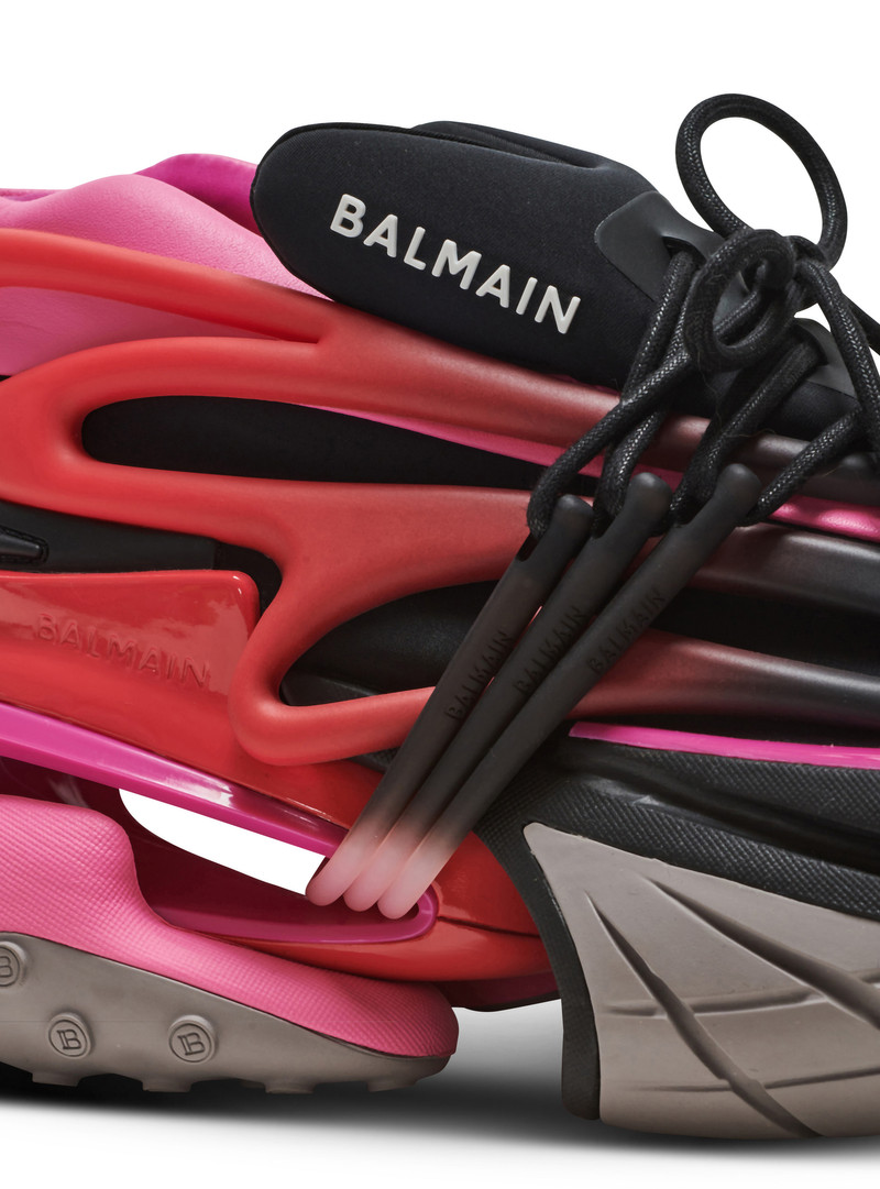 Unicorn trainers in neoprene and leather 6