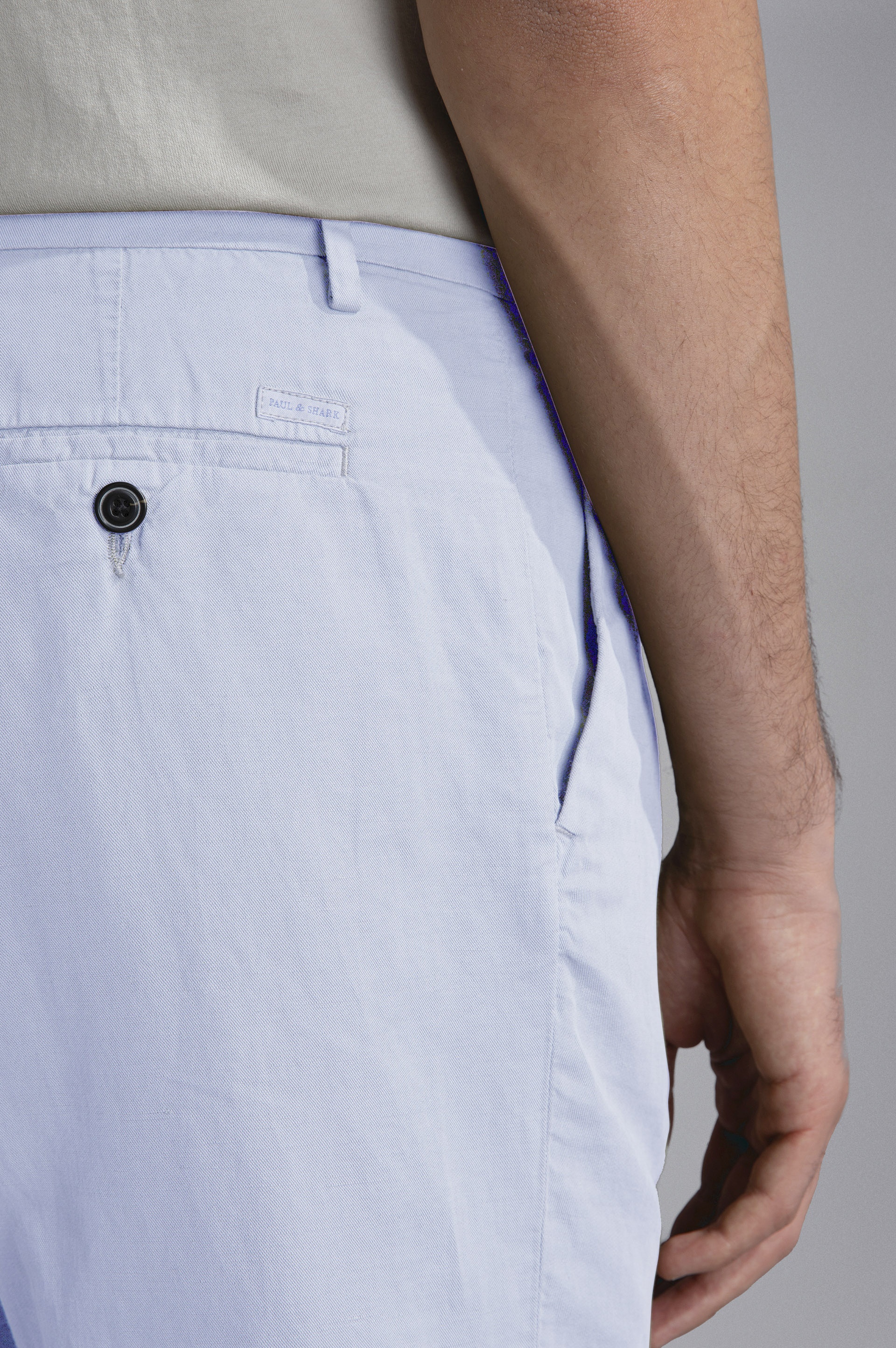 LINEN E COTTON BERMUDA SHORTS - 4