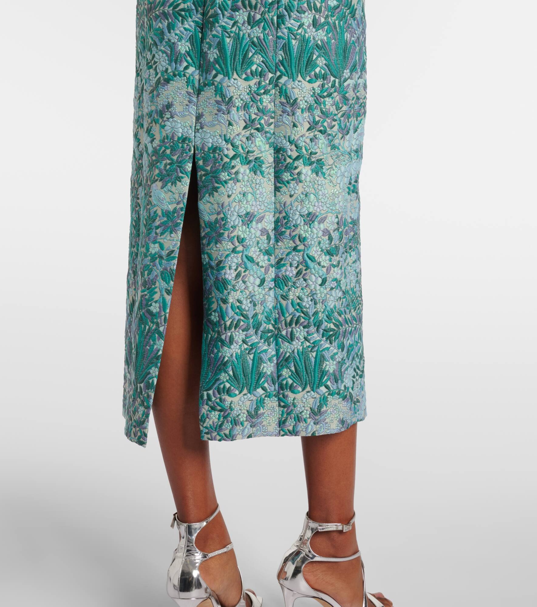 Brocade corset dress - 5