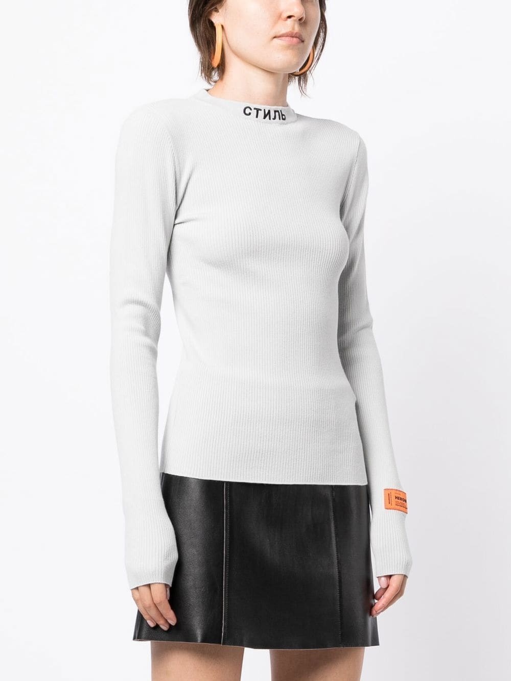 logo-print sweatshirt - 3