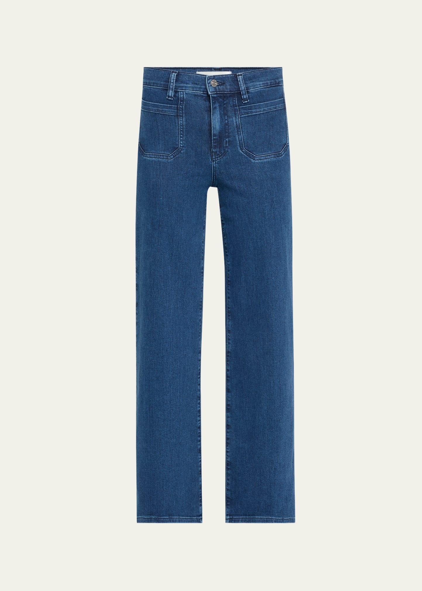 Le Slim Palazzo Modernist Pocket Jeans - 1