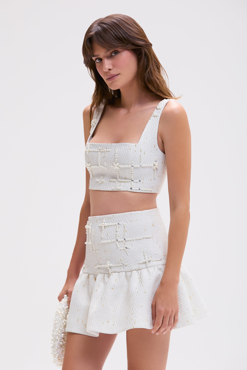 PatBO PEARL TWEED TOP outlook