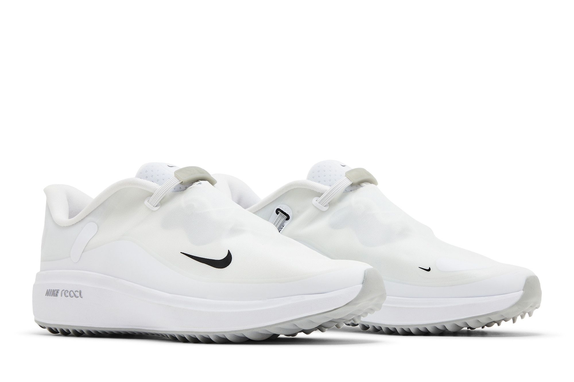 Wmns React Ace Tour 'White Light Smoke Grey' - 8