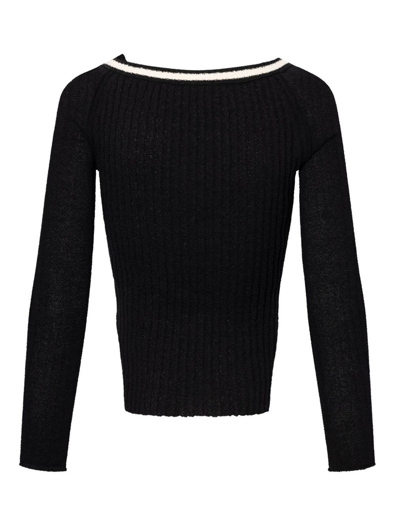 ELENA VELEZ Varsity knitted top outlook