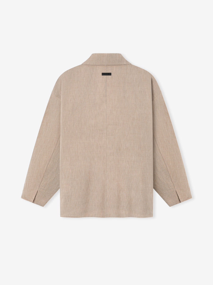Wool Cotton Unlined California Blazer - 2