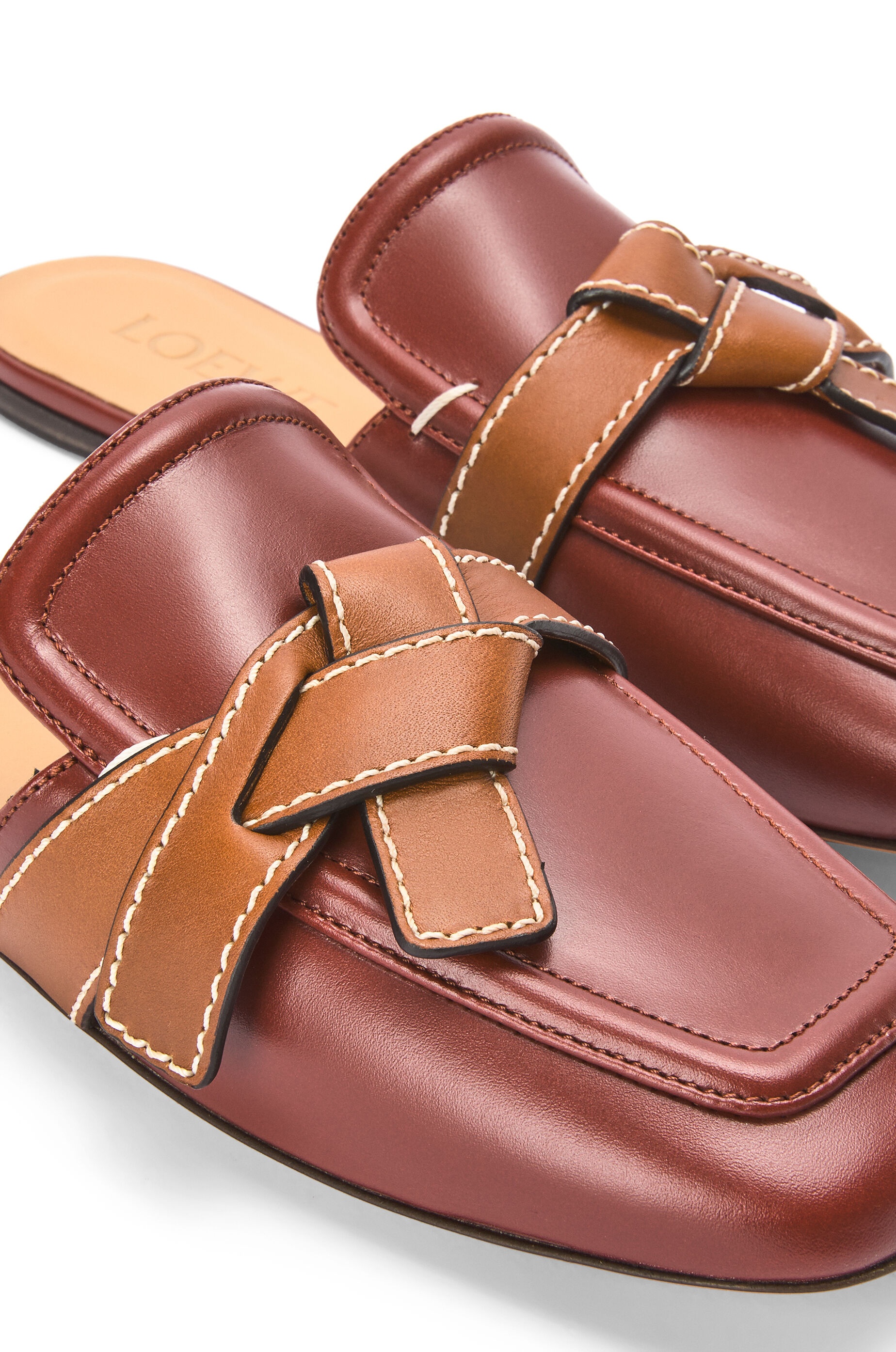 Gate flat mule in calfskin - 4