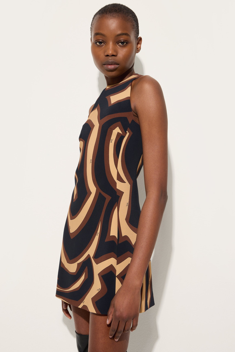LABIRINTO PRINT A-LINE DRESS 5