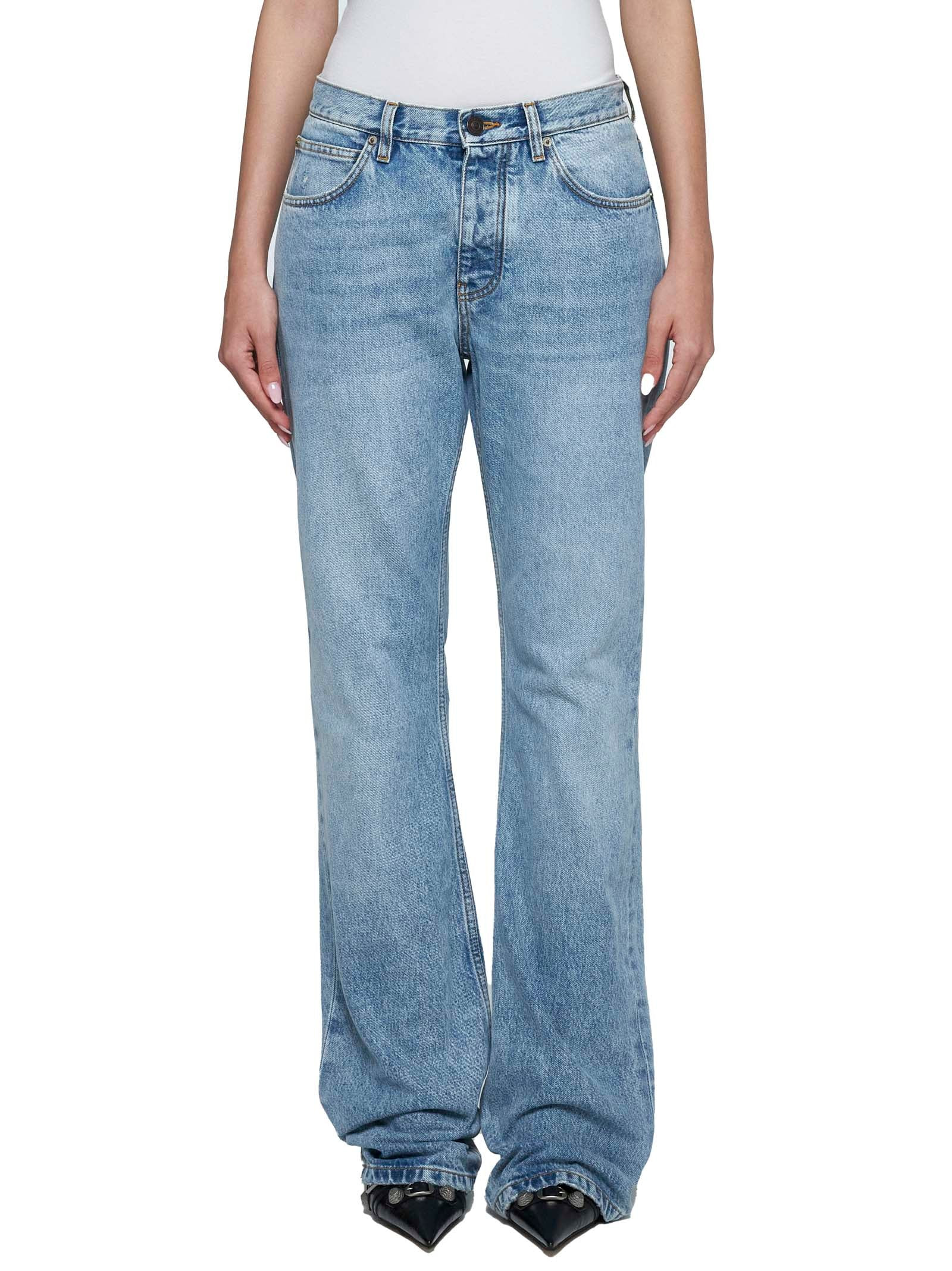 Balenciaga Women Low-Waist Jeans - 3