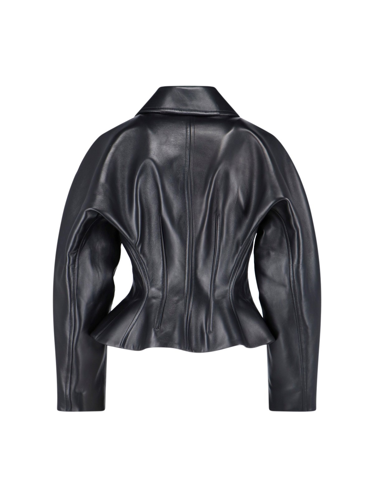 LAMB LEATHER JACKET - 2