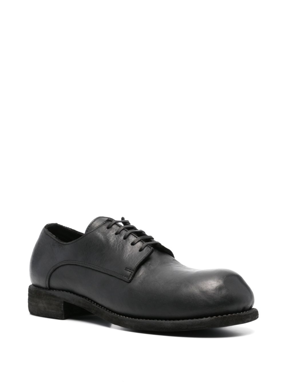 leather derby shoes - 2