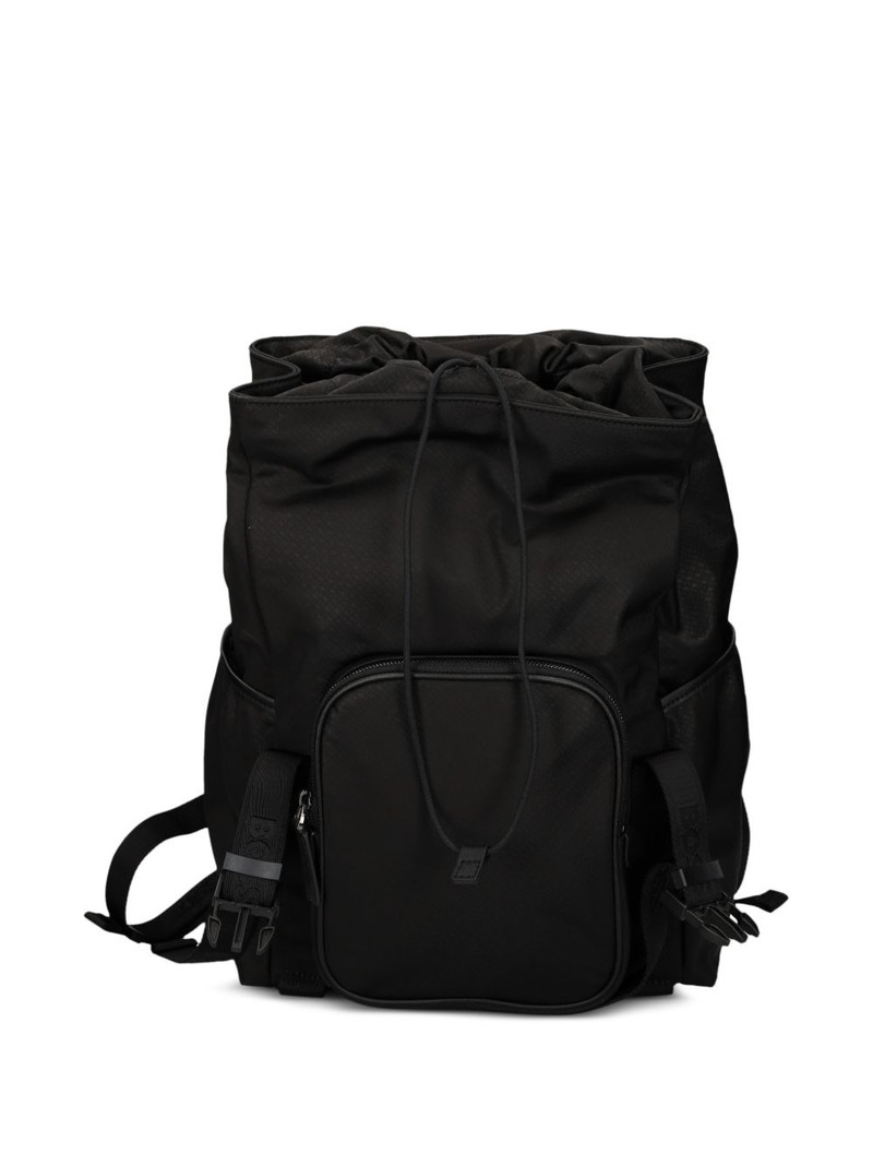 drawstring zip backpack 5
