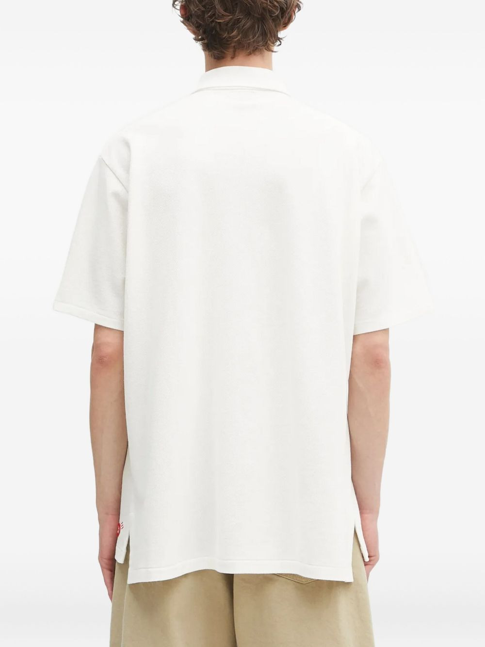 pocket-embroidered polo shirt - 4
