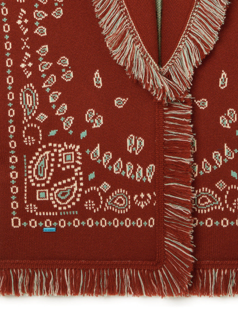 Bandana Jacquard Cardigan 8