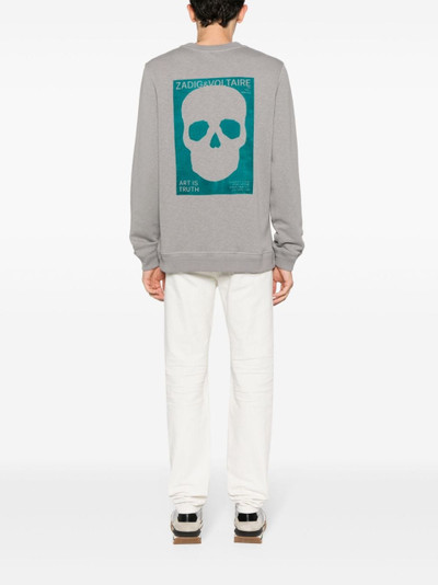 Zadig & Voltaire Stony Skull organic cotton sweatshirt outlook