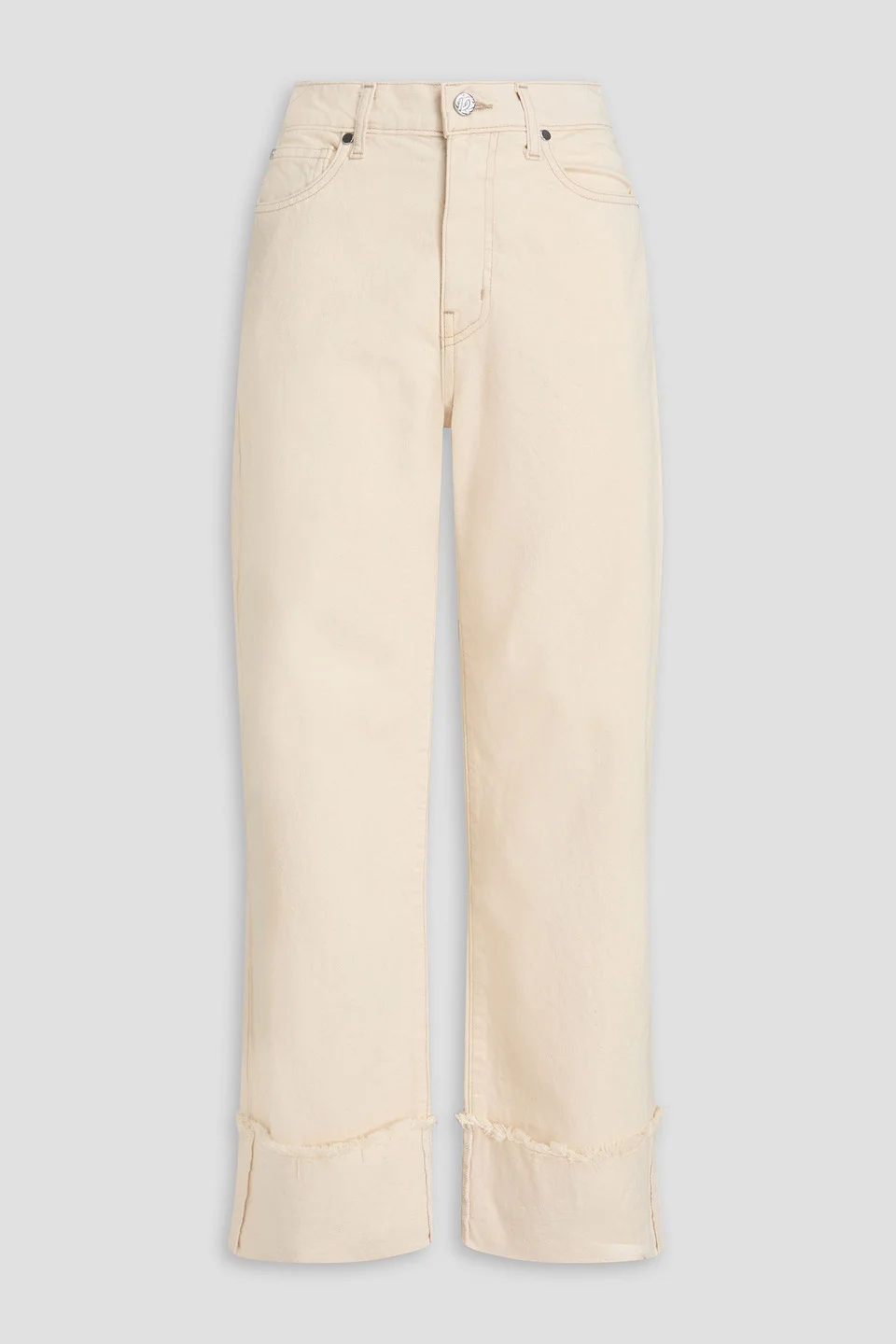 Koren high-rise straight-leg jeans - 1