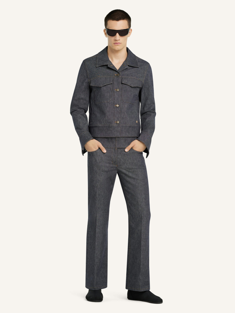 courrèges UTILITY DENIM TRUCKER JACKET outlook