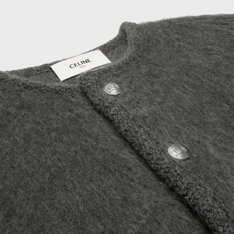 cardigan jacket in brushed mohair 3