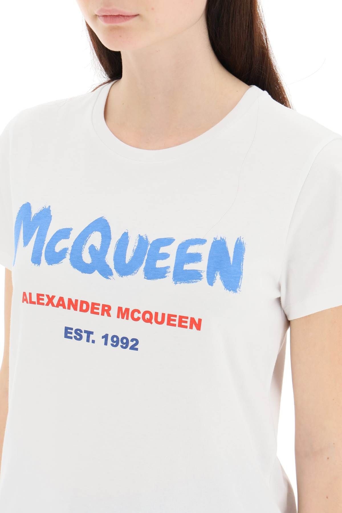 MCQUEEN GRAFFITI T-SHIRT - 5