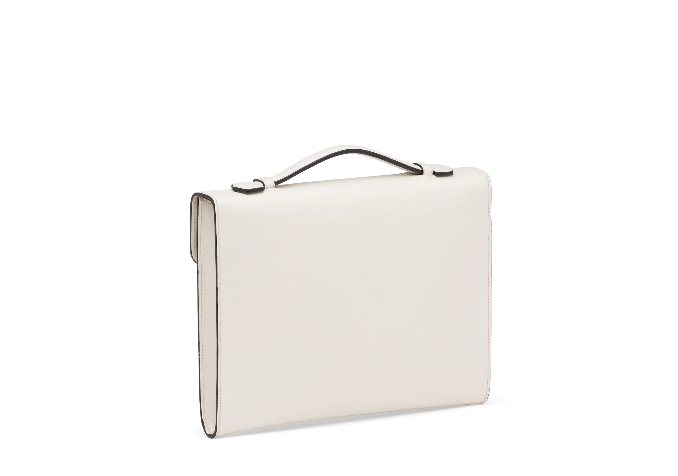 Crawford
St James Leather Document Holder Chalk white - 2